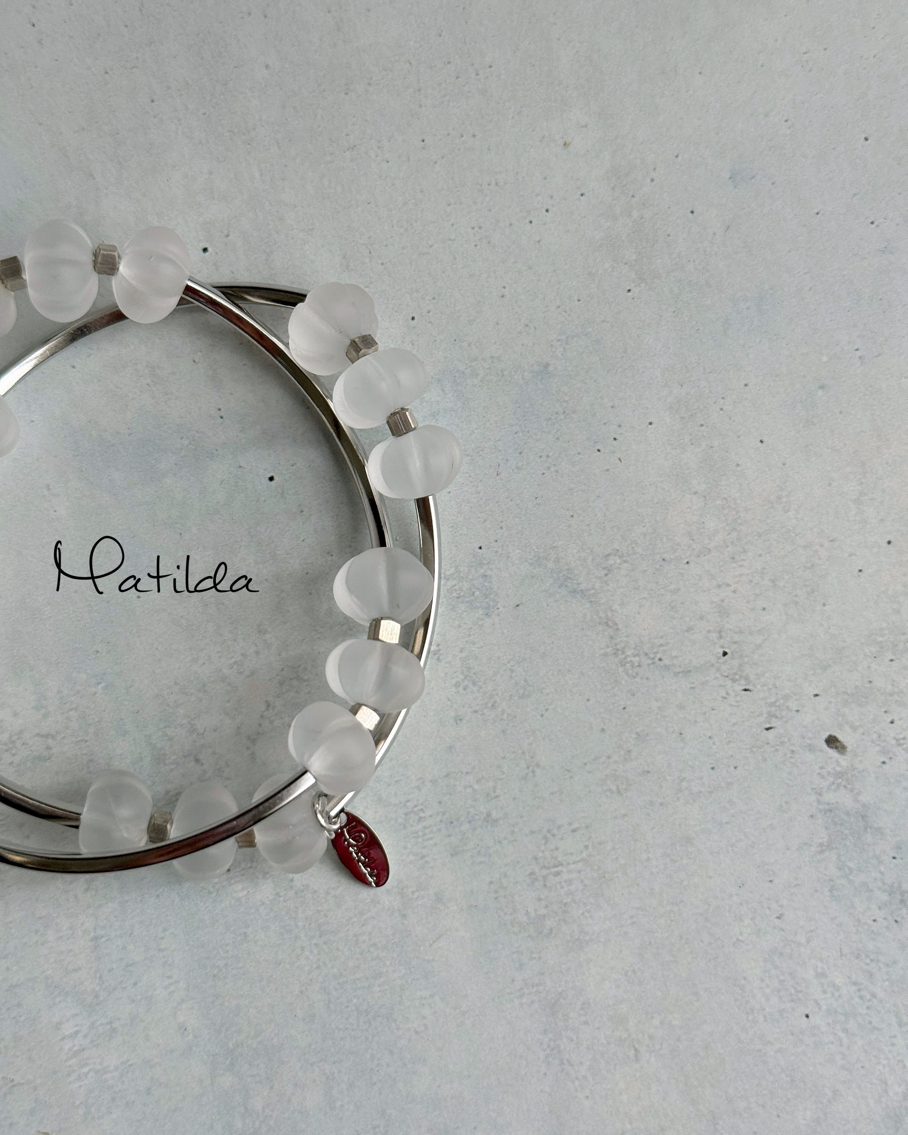 layered bracelet(クォーツ・シルバー)