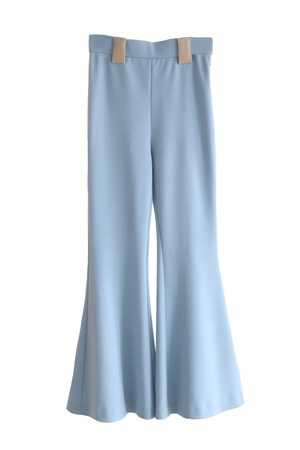 high-waist flare pants