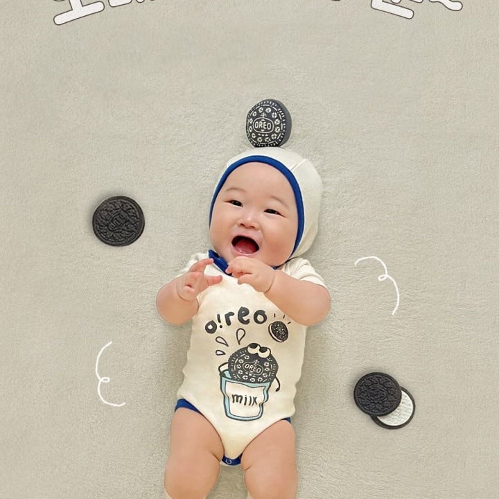 【BABY】2024新作 OREOロンパース