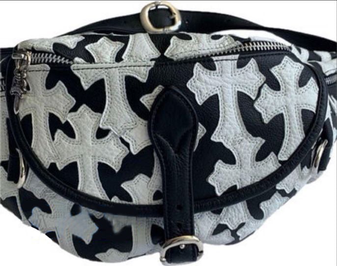 CHROME HEARTS クロムハーツ スナットパック ホワイトクロスパッチ