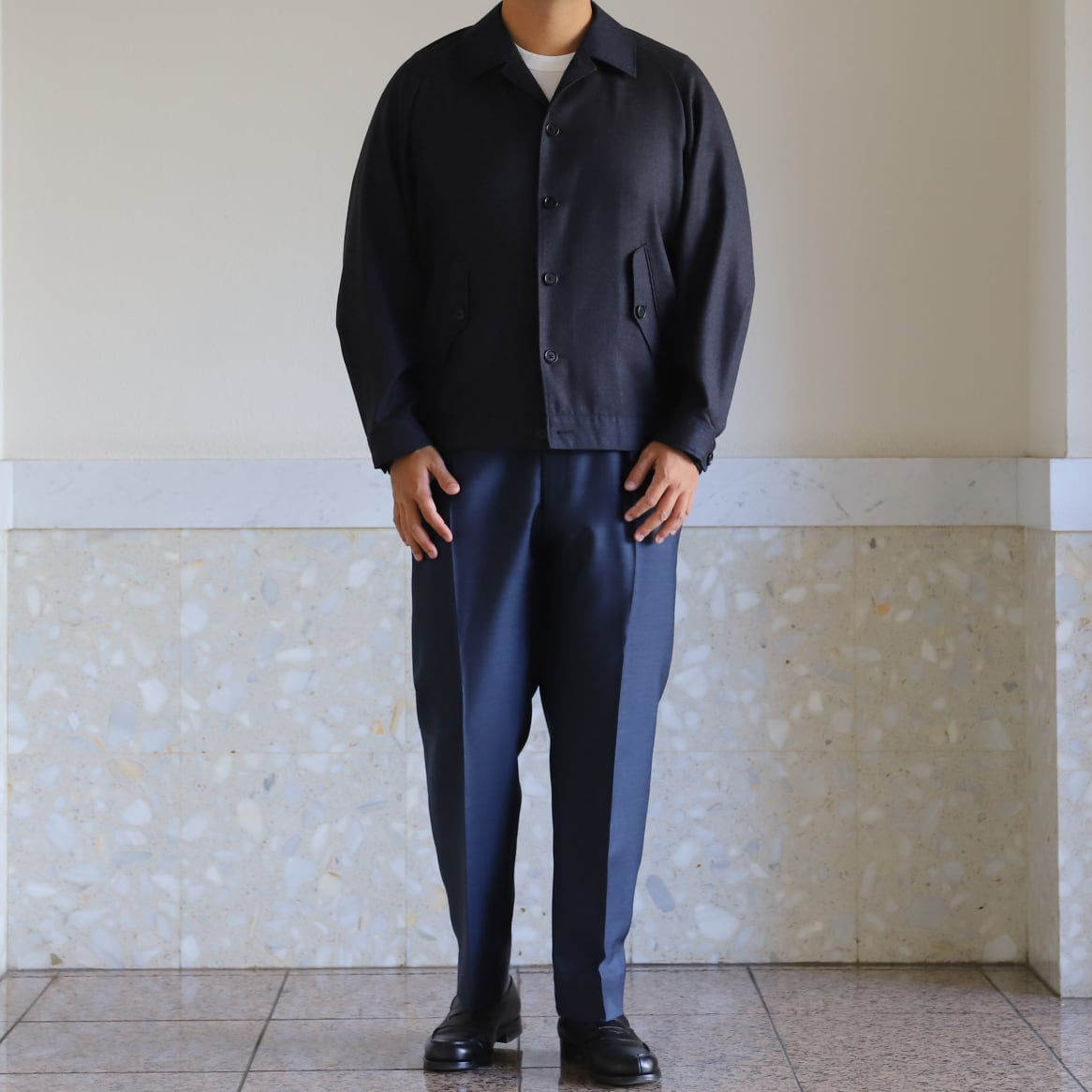 新品】MINTENS Vintage 60s made in ENGLAND Fabric Harrington Jacket