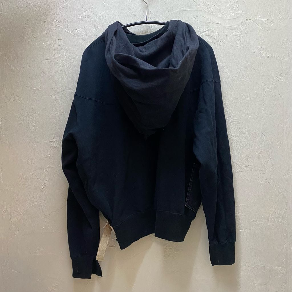 SUNSEA サンシー 21SS 第7のパーカー ブラック 21S08【代官山05