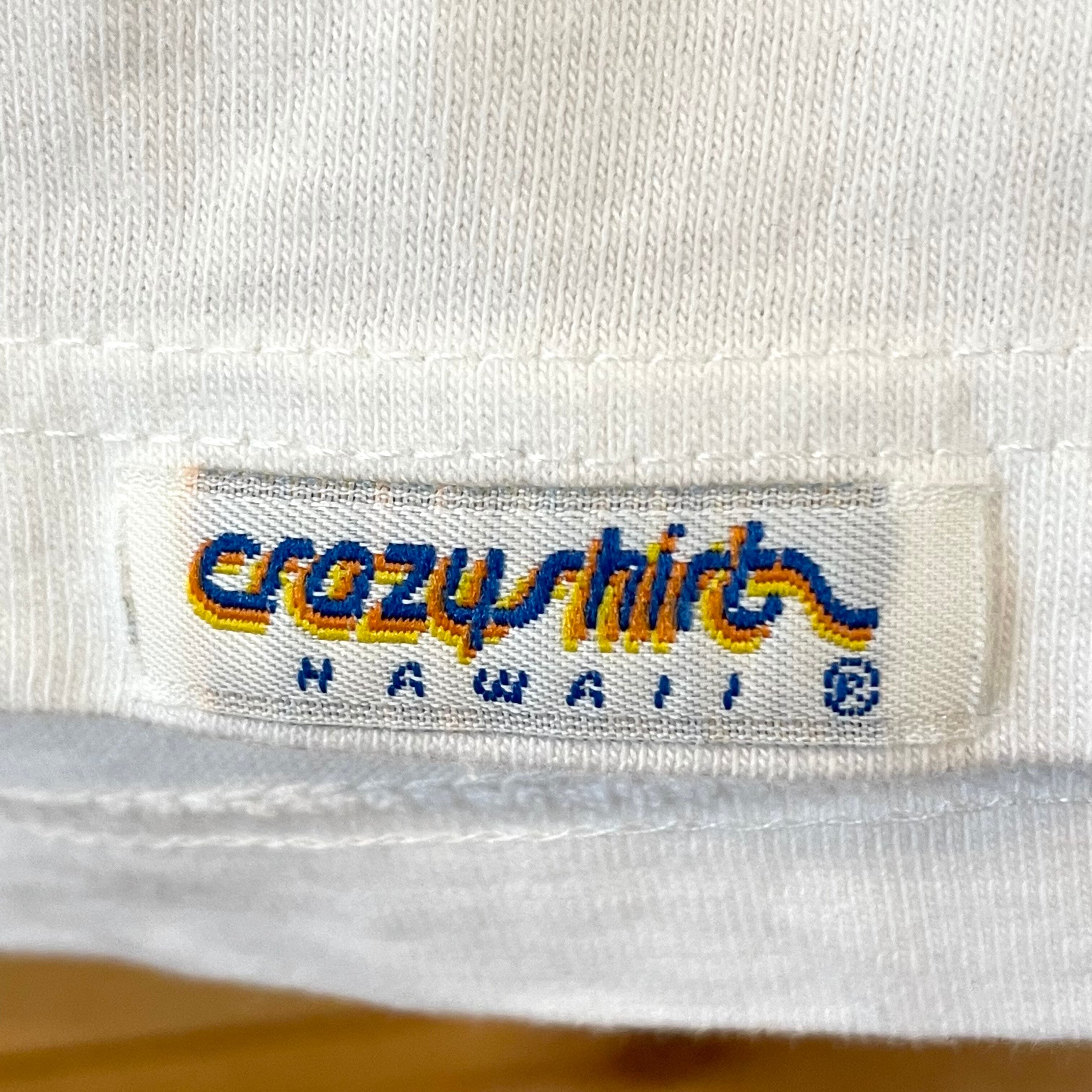 crazy shirts】90s USA製 Tシャツ 両面プリント シングルステッチ ...