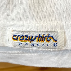 【crazy shirts】90s USA製 Tシャツ 両面プリント シングルステッチ ヴィンテージ クレイジーシャツ us古着