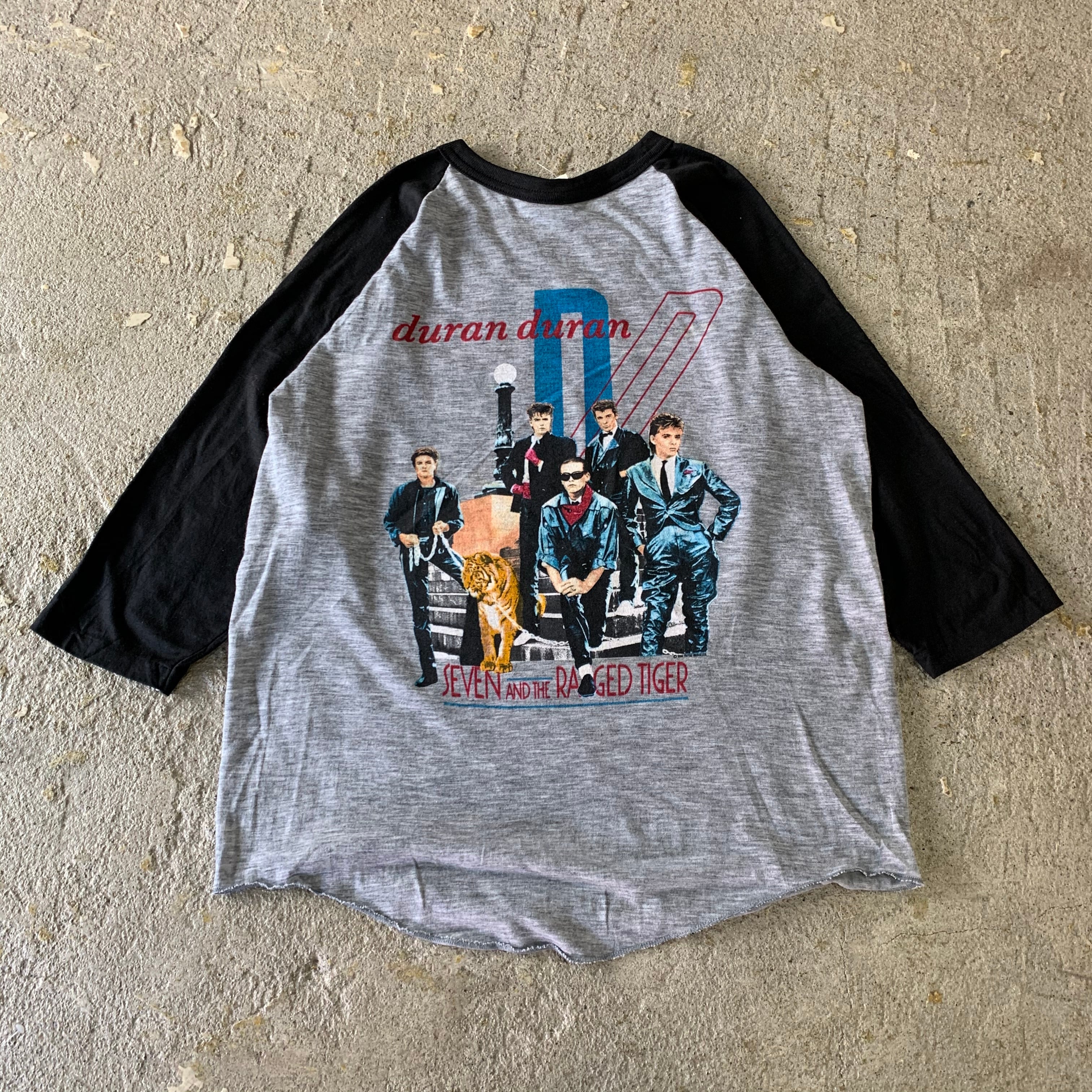dead stock!! 80s duran duran raglan sleeve T-shirt | What