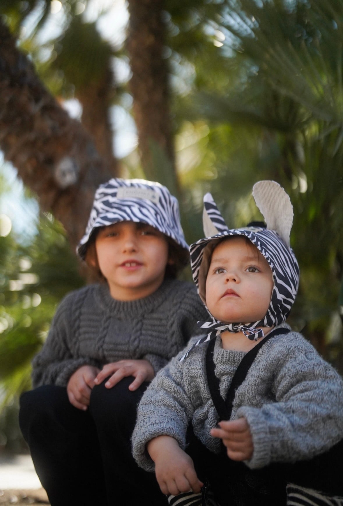 【予約】SHOMKA Zebra bonnet♡