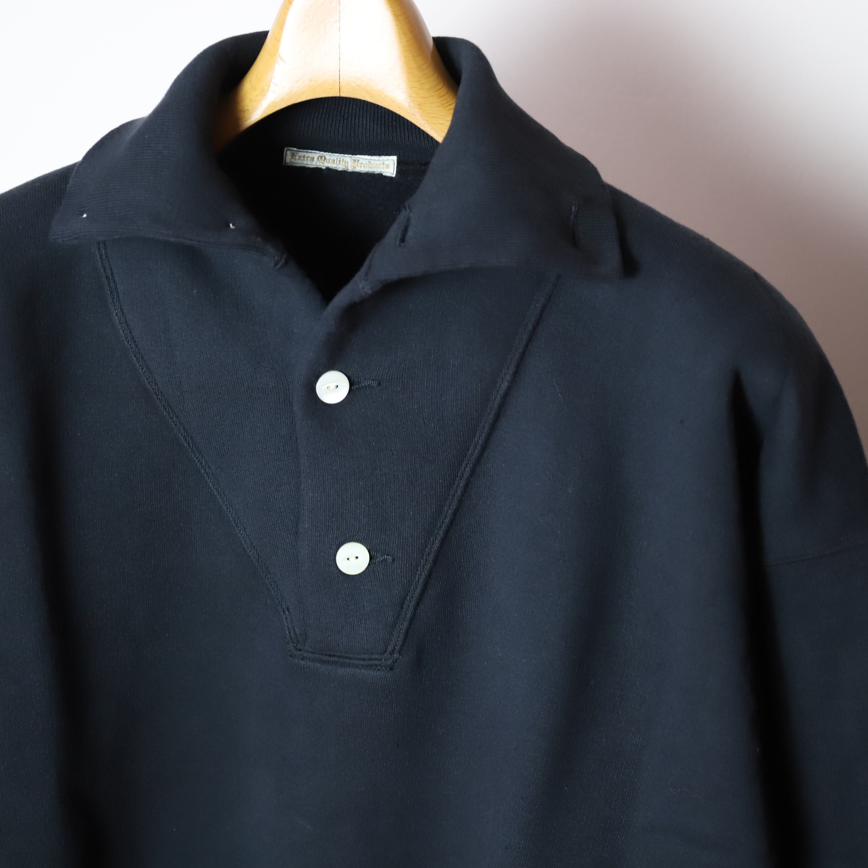 OLDE HOMESTEADER KNITWEAR / EXTRA COTTON FLEECE / STAND COLLAR
