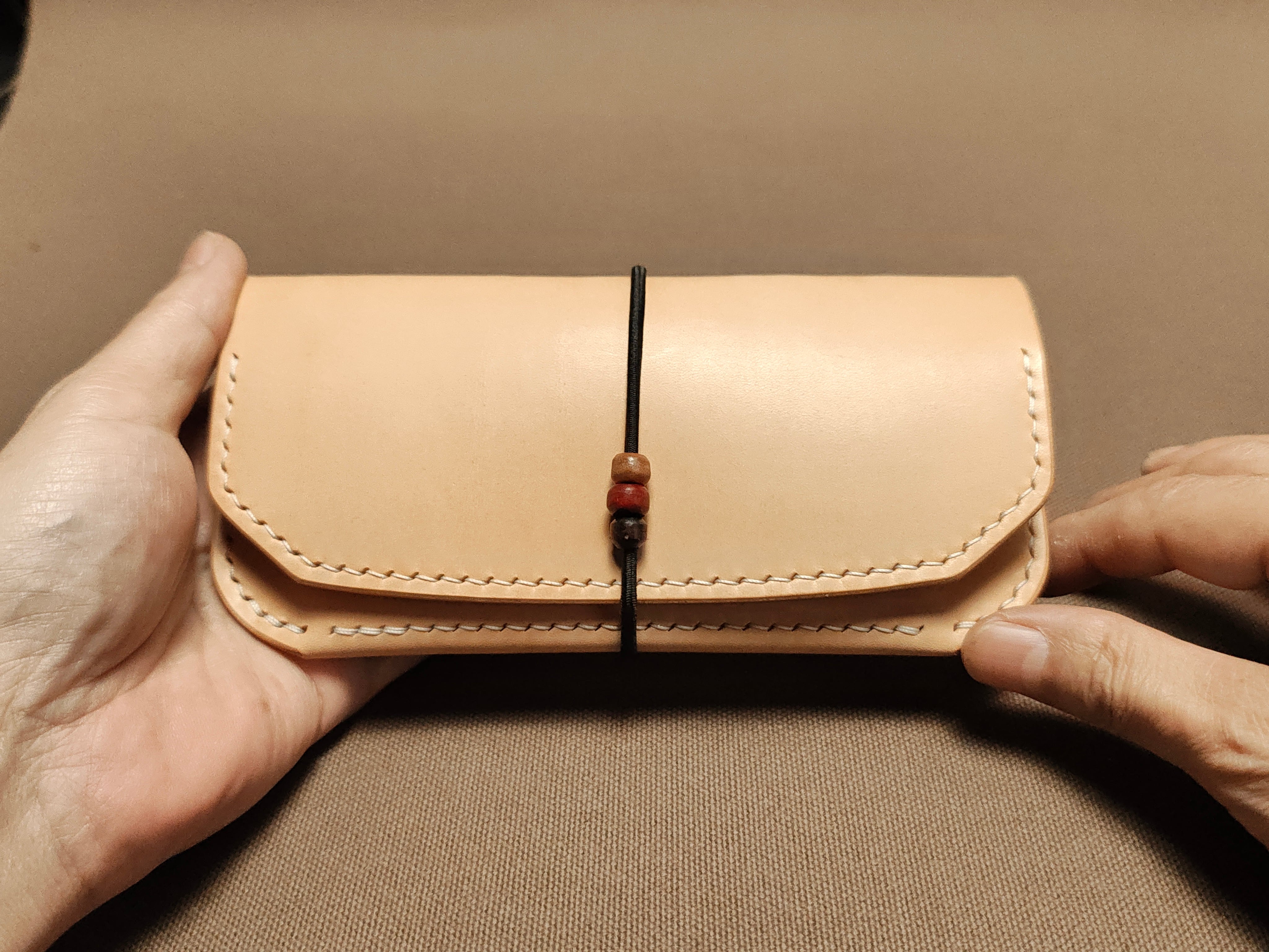スリムシャグポーチ　ナチュラル スリムシャグポーチ ナチュラル | mikawaya leather works