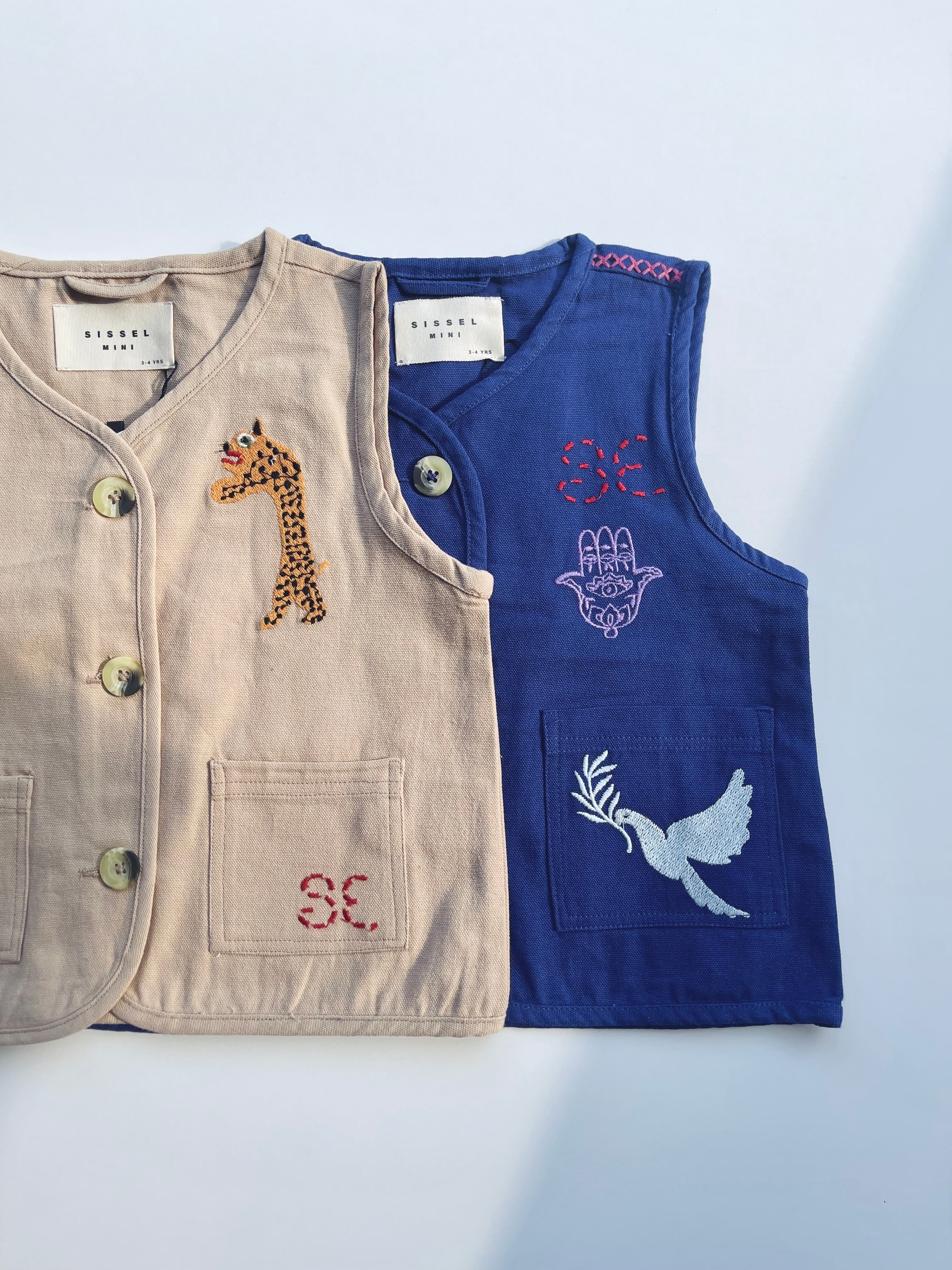 即納》LAST1 SISSEL MINI / Ellie MINI Vest Incense 3-4y | mimimu