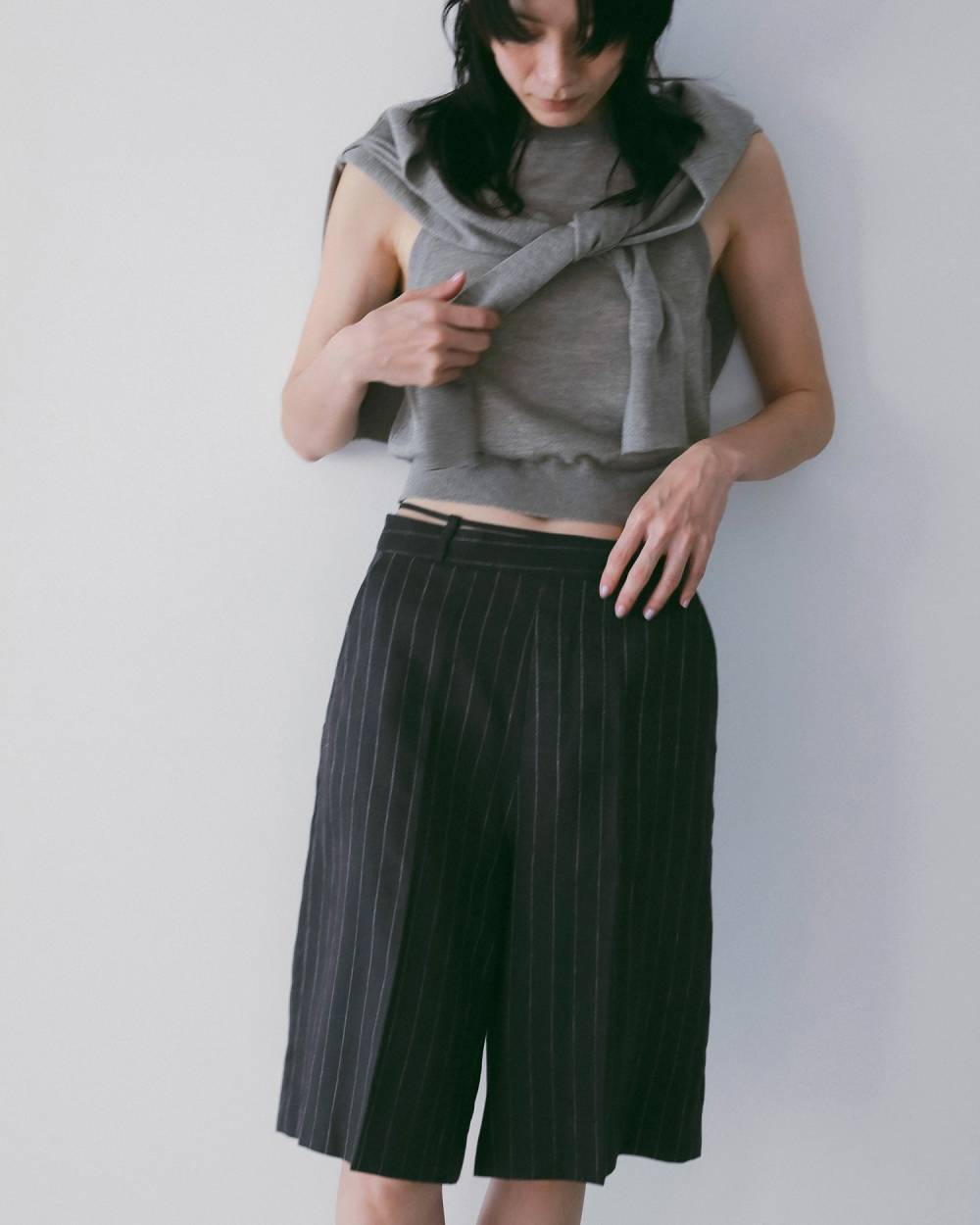 anuke(アンヌーク) Highgauge Sheer Tanktop | サウスオレンジ｜メンズ