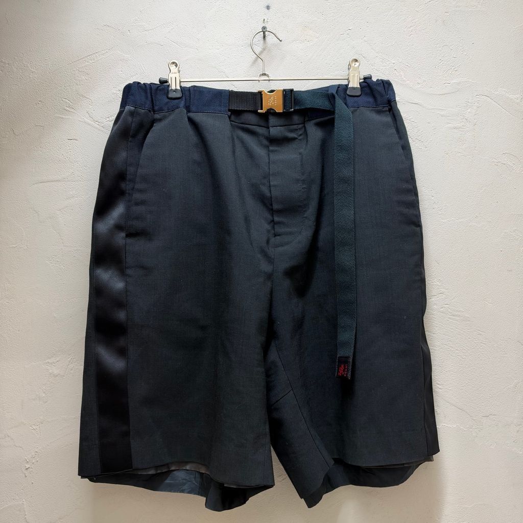sacai × GRAMICCI サカイ・グラミチ Side-Stripe Belted Shorts