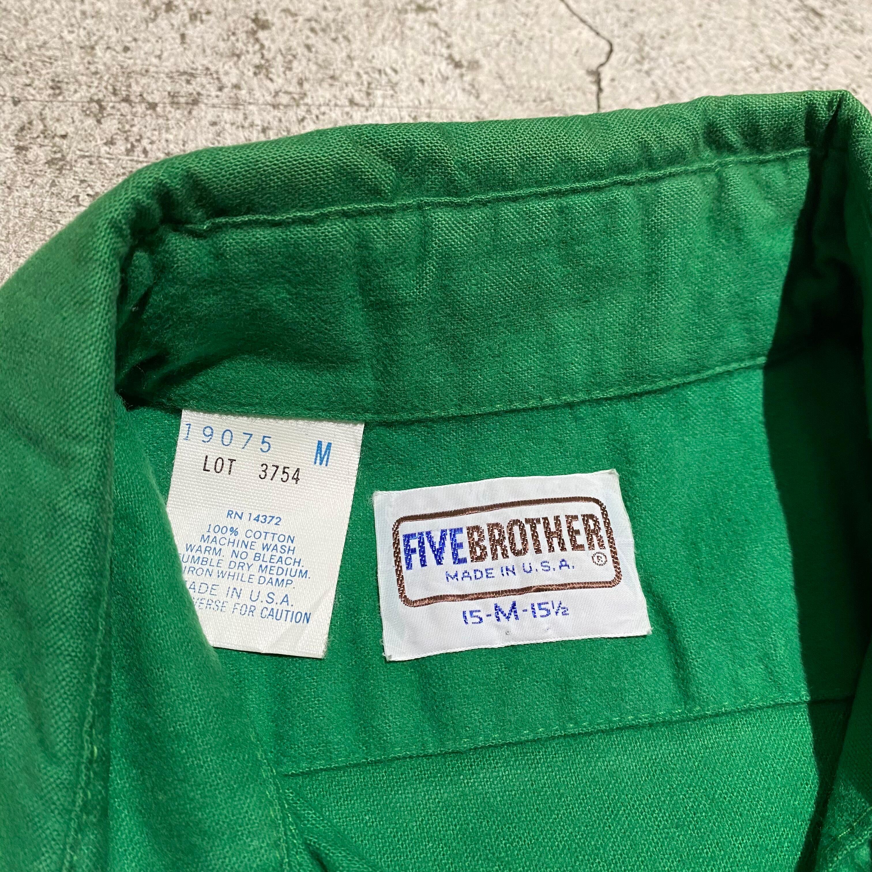 FIVE BROTHER / ファイブブラザー シャモアクロスシャツ FIVE BROTHER / ファイブブラザー シャモアクロスシャツ
