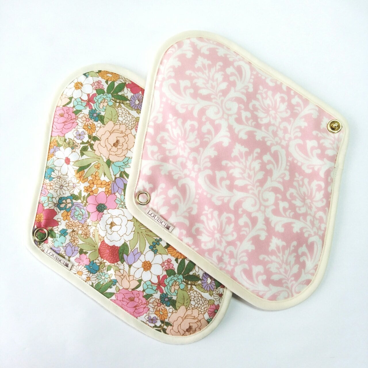 人気ダマスク柄 花柄 普〜多い日用2枚セット