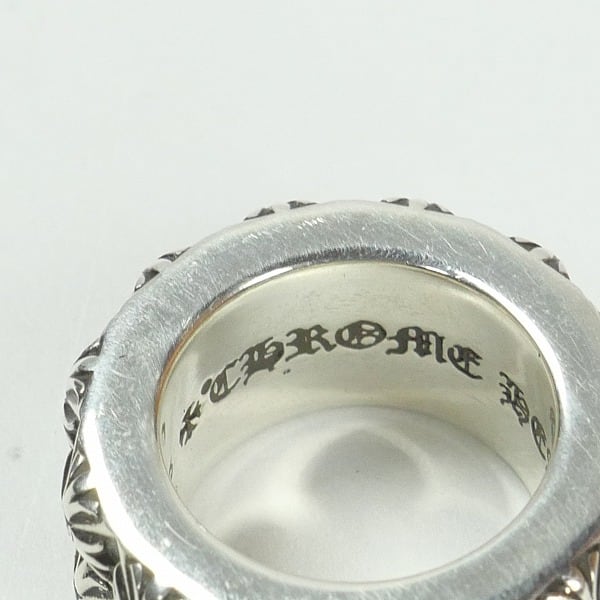 Size【13号】 CHROME HEARTS クロム・ハーツ PETE PUNK DBL RING BLUE