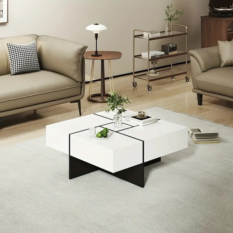 ローテーブル コーヒーテーブル センターテーブル 隠し収納