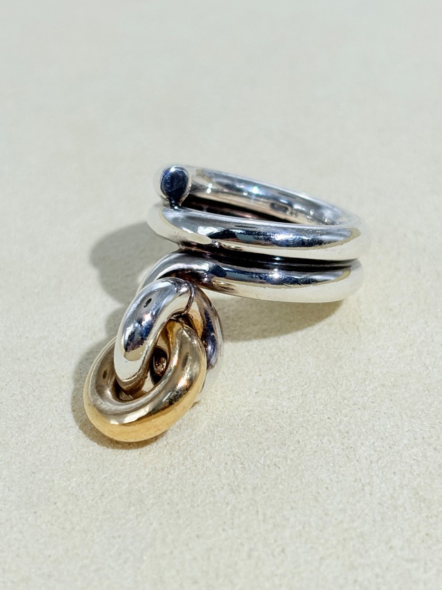 Modernism Cable Ring -BOTTEGA VENETA-