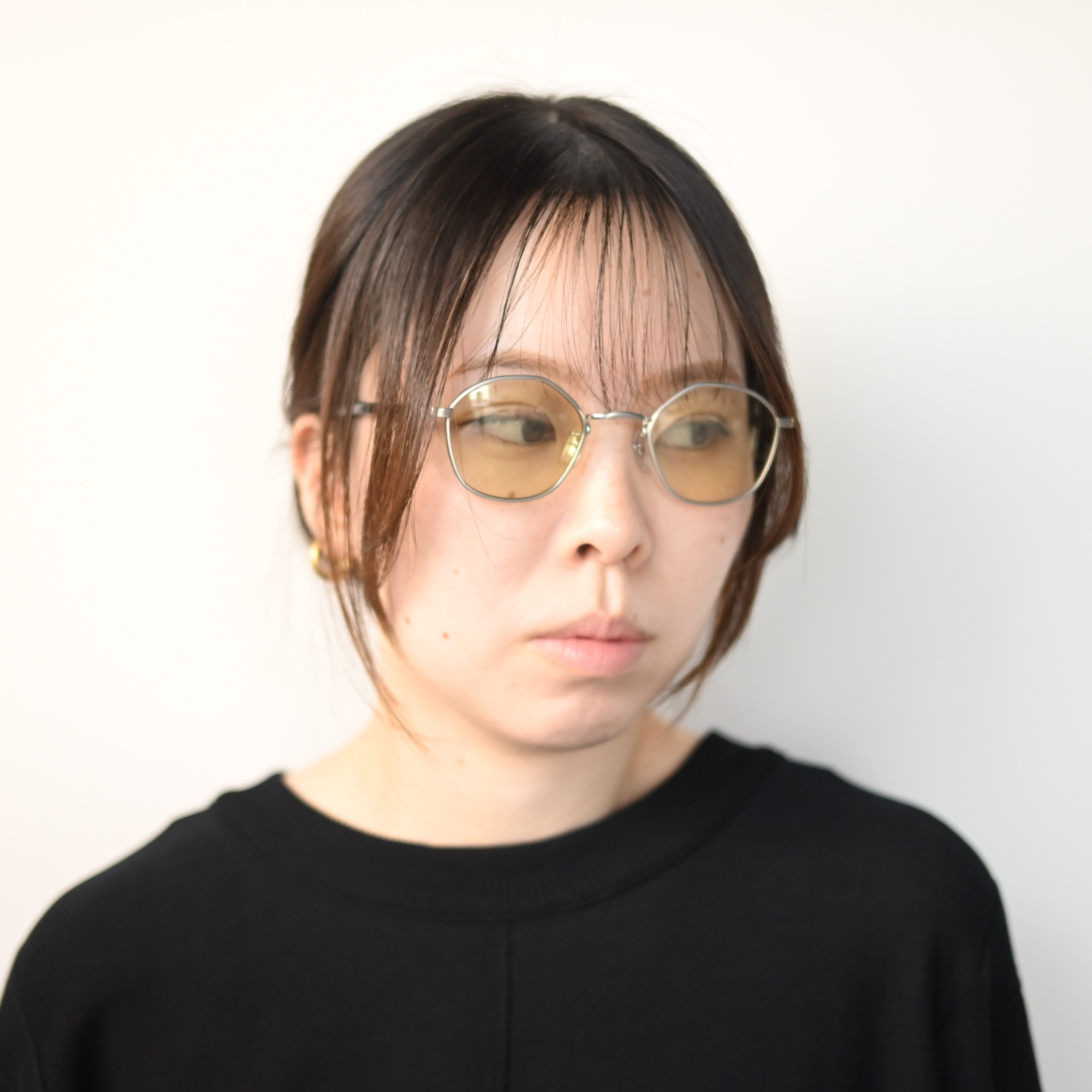 kearny / gravel-8 ブラックストーンシルバー/グリーンティー | GANKO