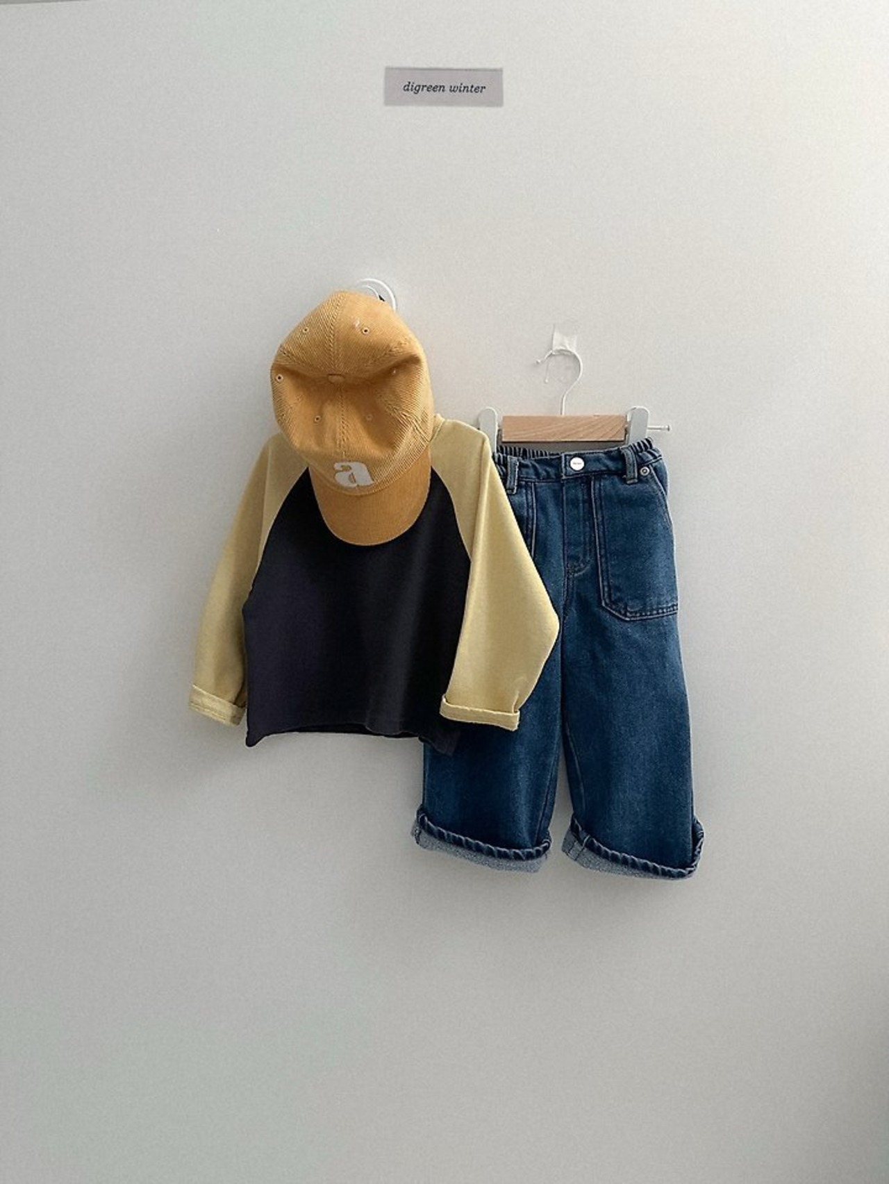 〖取寄〗韓国子供服 / 26winter / Digreen / ラグランT / キッズ / 冬服 *S~2XL*