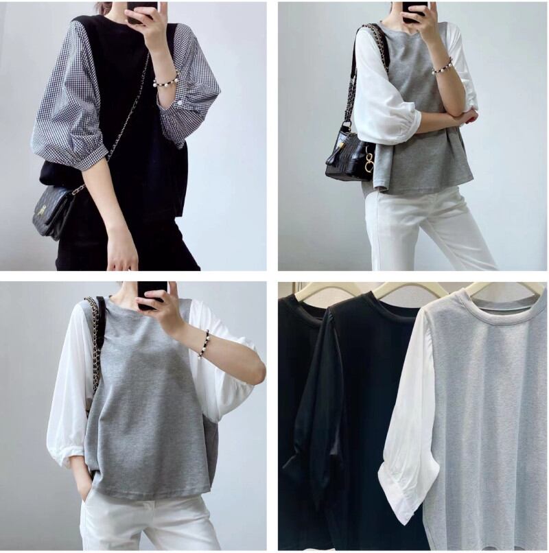 tシャツ トップス レディース 半袖シャツ Vネック 無地 Tシャツ