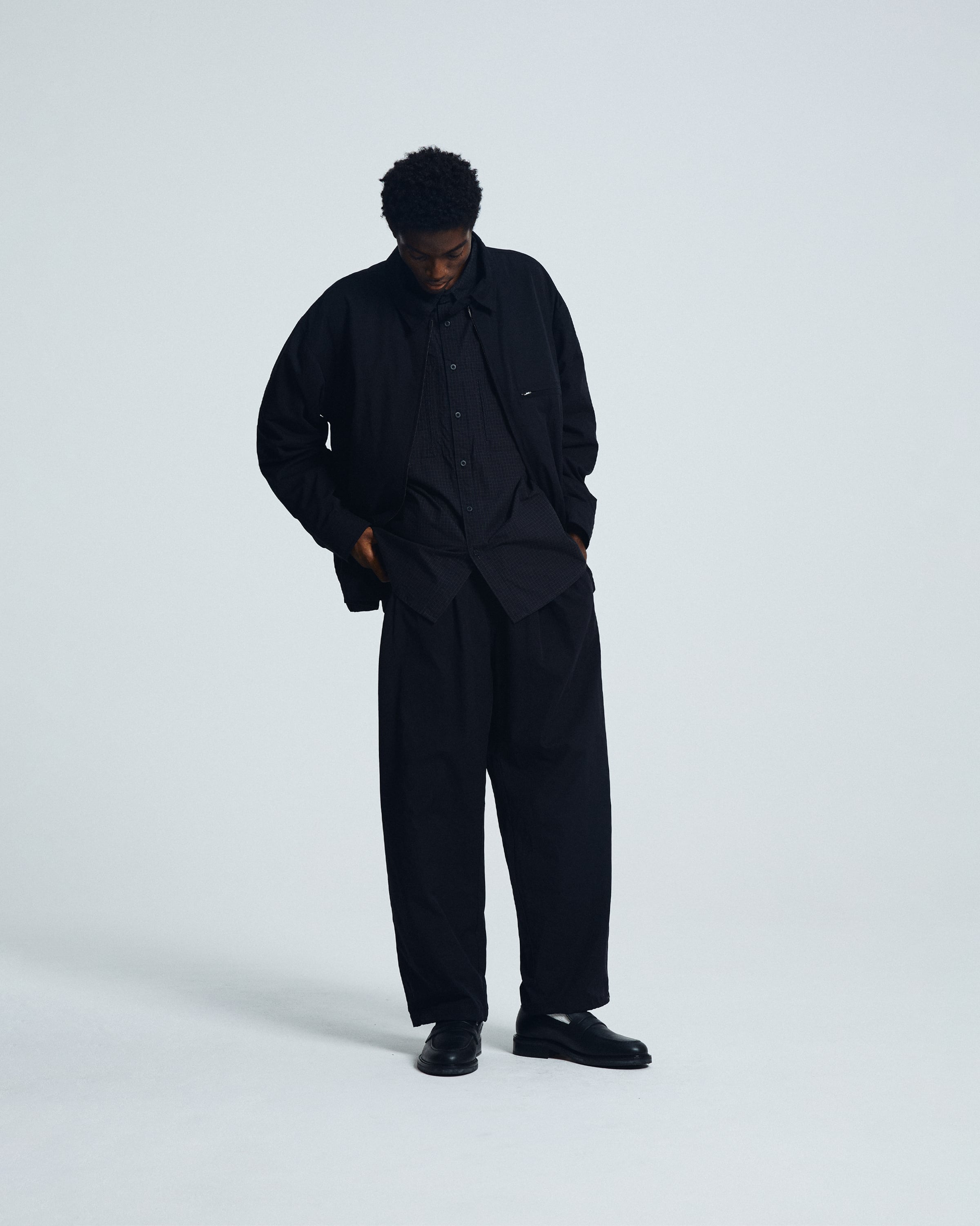 HAVE OFF DUTY HIDDEN POCKET SHIRTS CHECK HOD26-01-ST007 | BENTO