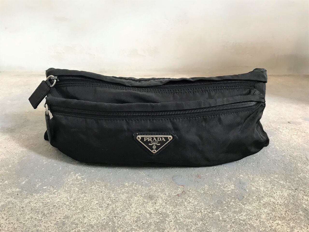 PRADA nylon waist bag
