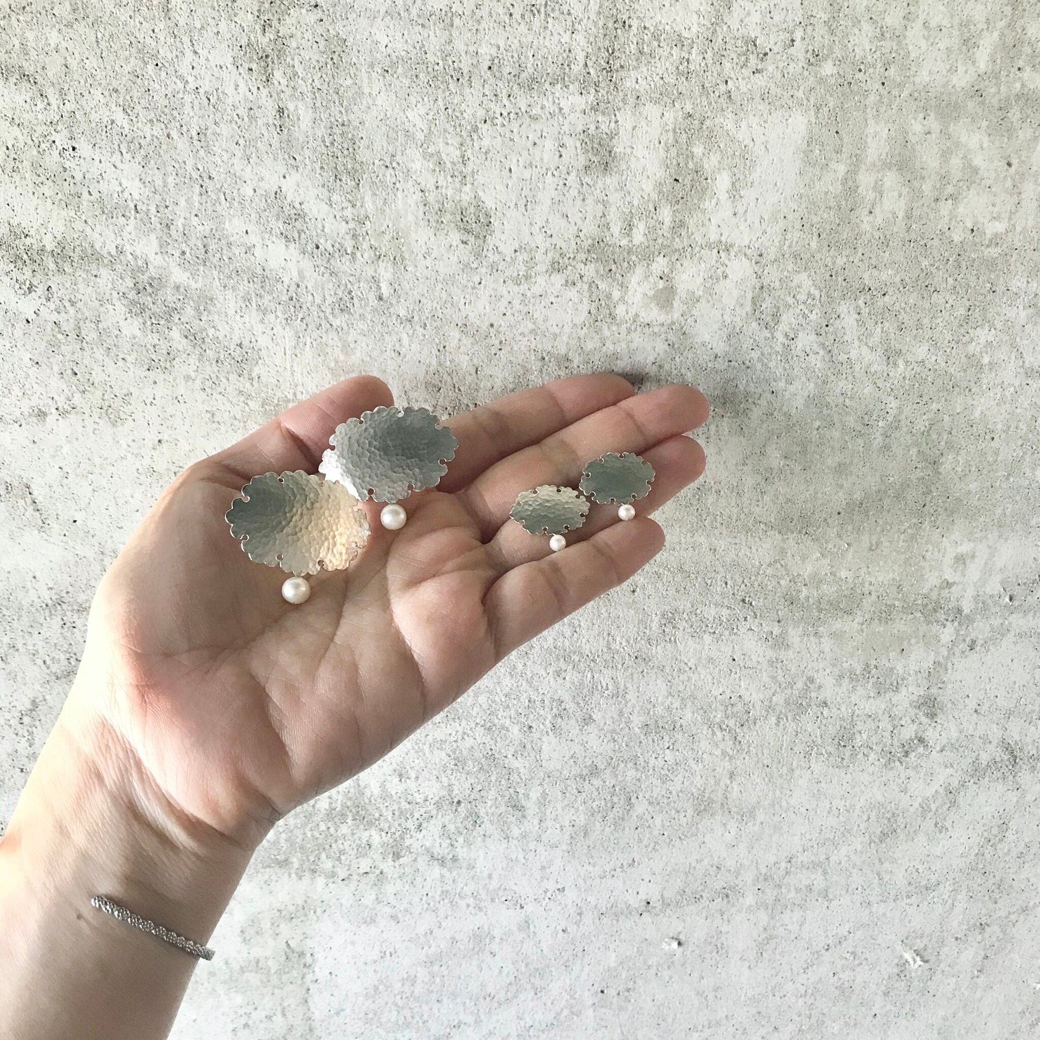 ＊ゆきわもん＊　ピアス  / イヤリング（小）