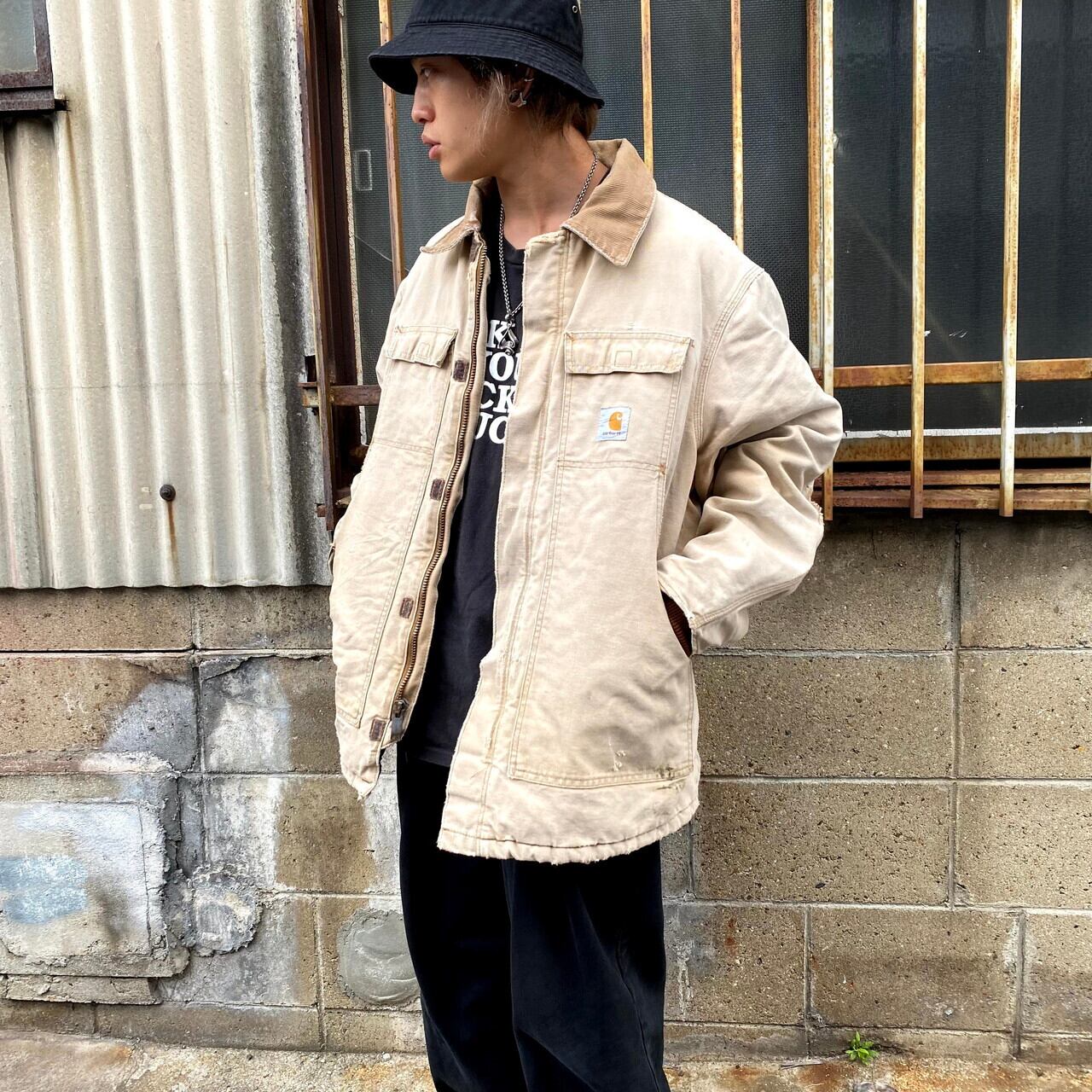 【新品無開封】Carhartt ロングスリーブシャツ ダークTAN色