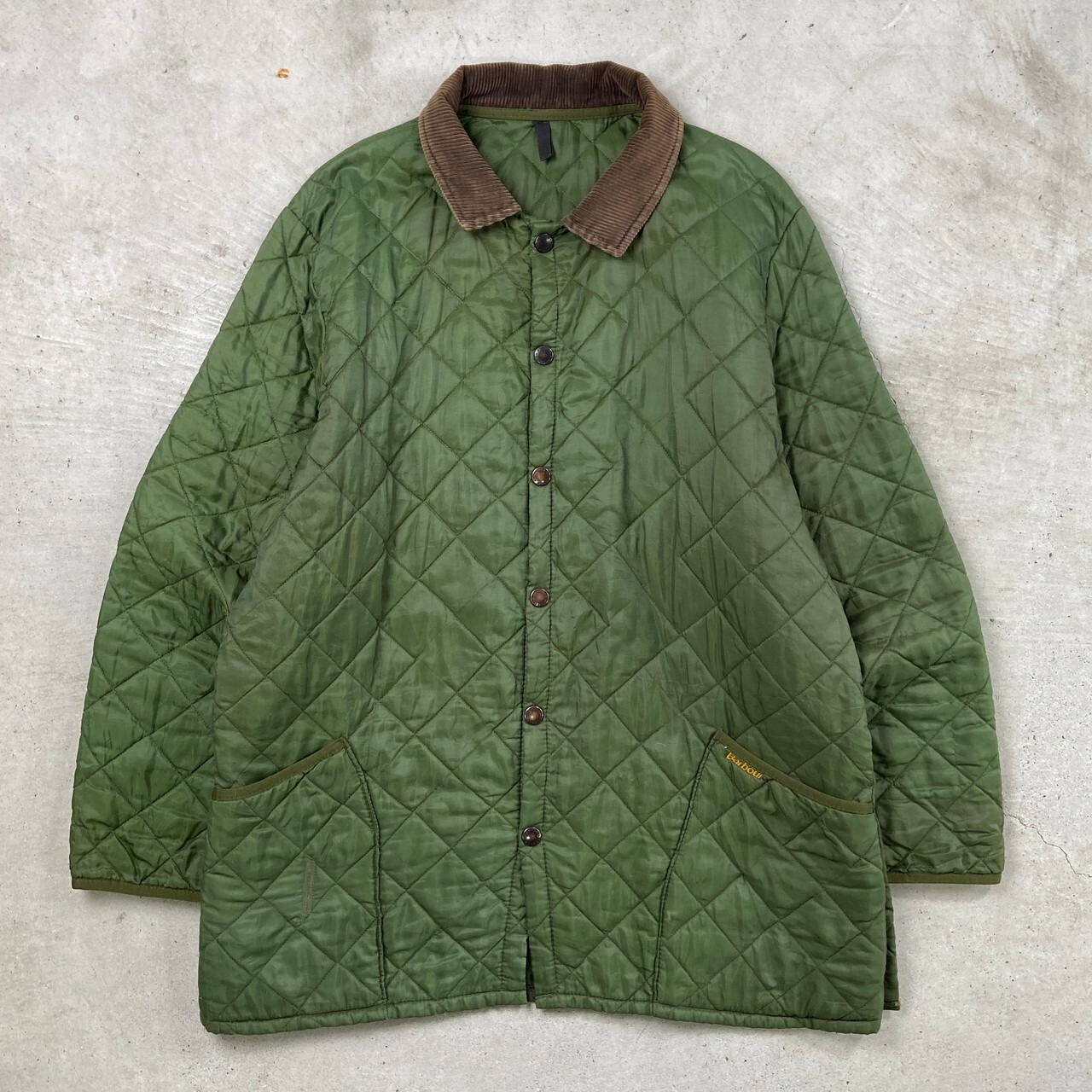 英国製 Barbour バブアー キルティングジャケット ライナージャケット 