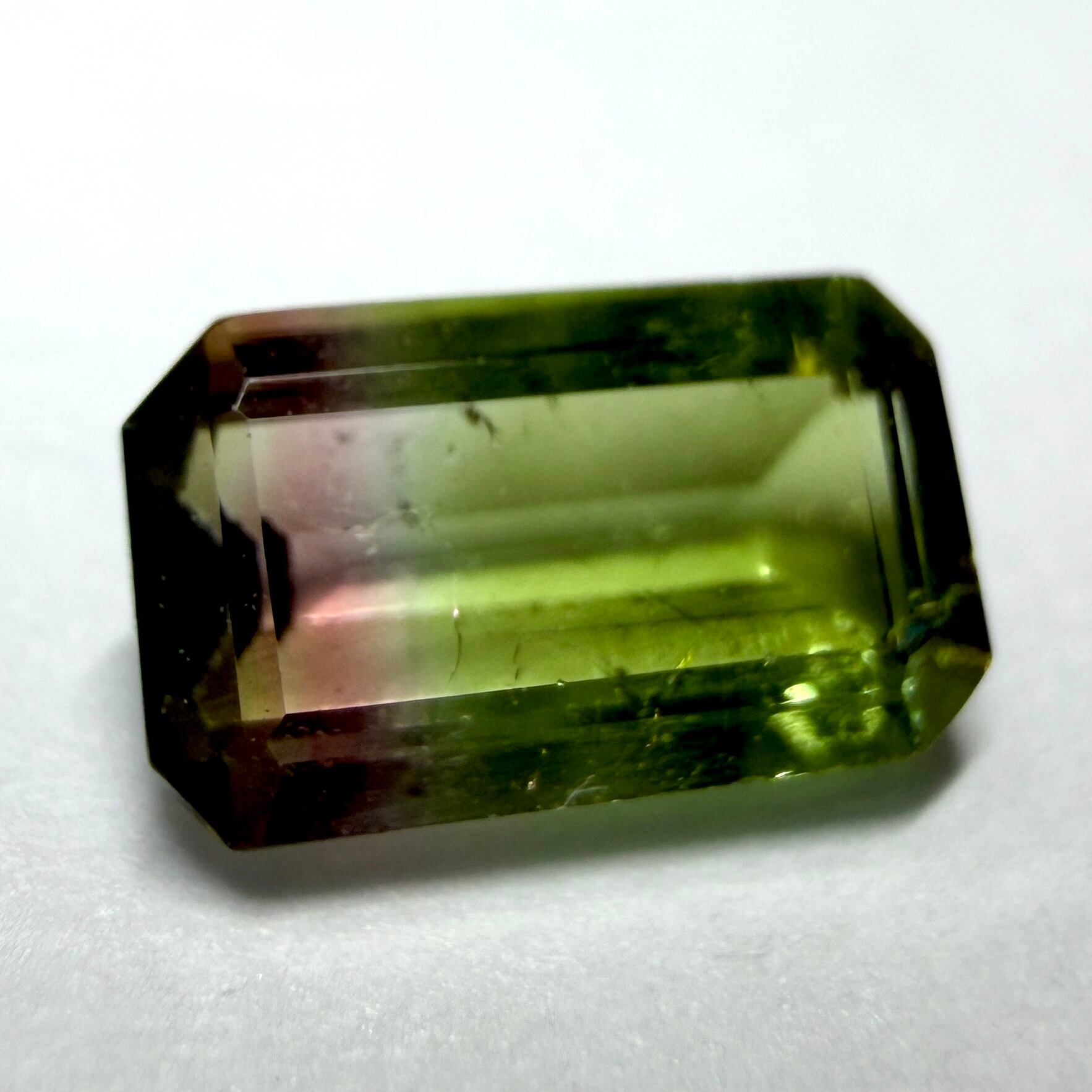 バイカラートルマリン A594 天然バイカラートルマリン 0.795ct | Petal Gem