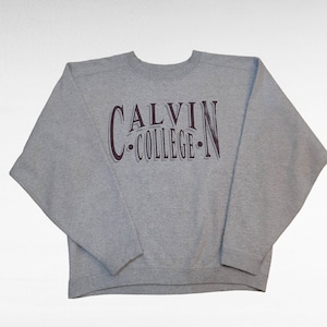 90s the cotton exchange college print sweat (made in USA)