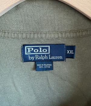 Vintage 90s XXL Half zip knit -Polo Ralph Lauren-