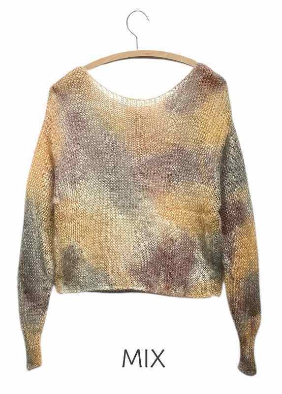 美品 AKRIS マルベリーシルク カシミヤ ハイネックモヘアニット アイボリー AMI Alexandre Mattiussi ami paris アミパリス セーター UKS402