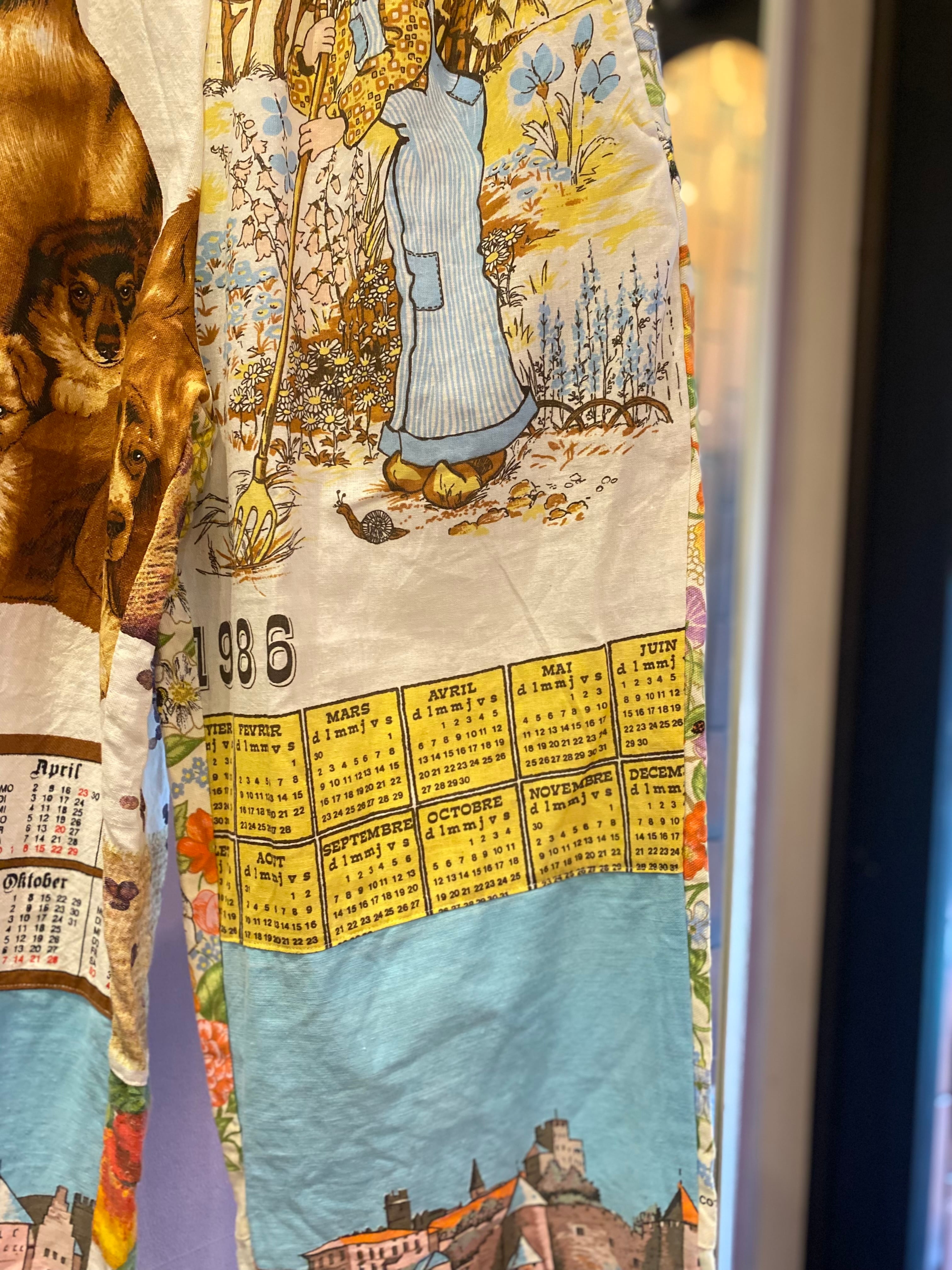 CaNARi remake vintage tapestry pants | CaNARi Vintage