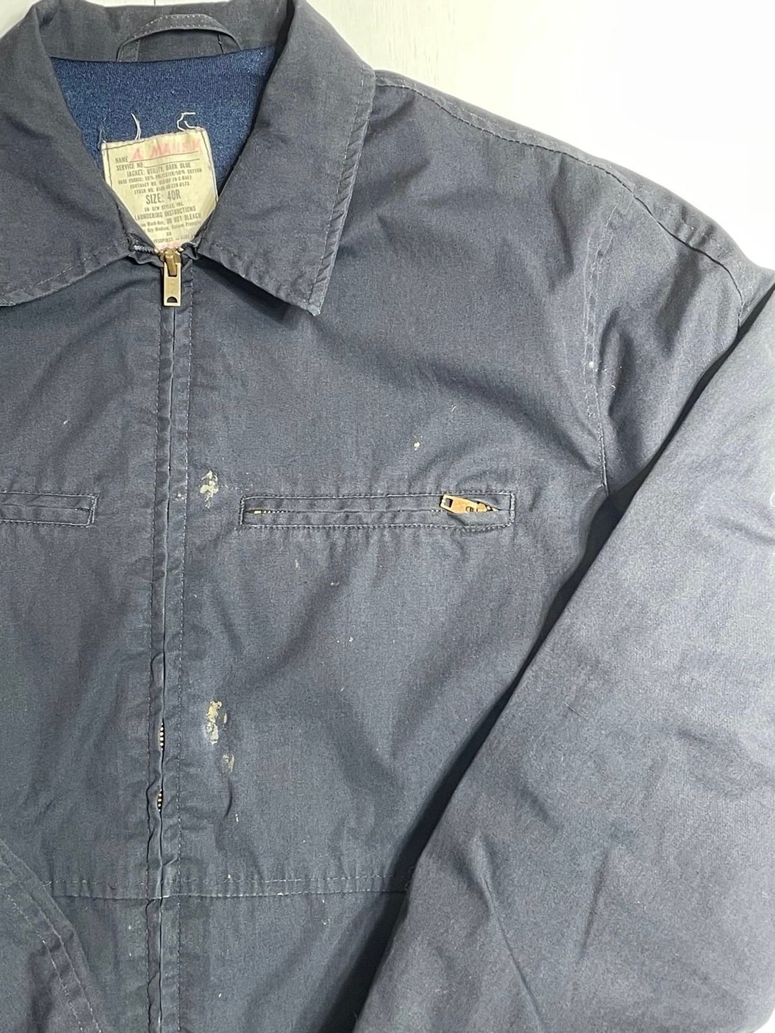 70s U.S.NAVY サブマリンジャケット ミリタリー ユーティリティ