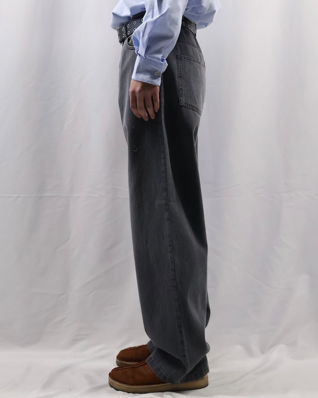 【26ss/ROLDSKOV】Wide-leg straight denim