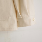 PERSONAL MATTERS  PROJECT N°04  "ORGANIC COTTON DRILL CHORE JACKET"