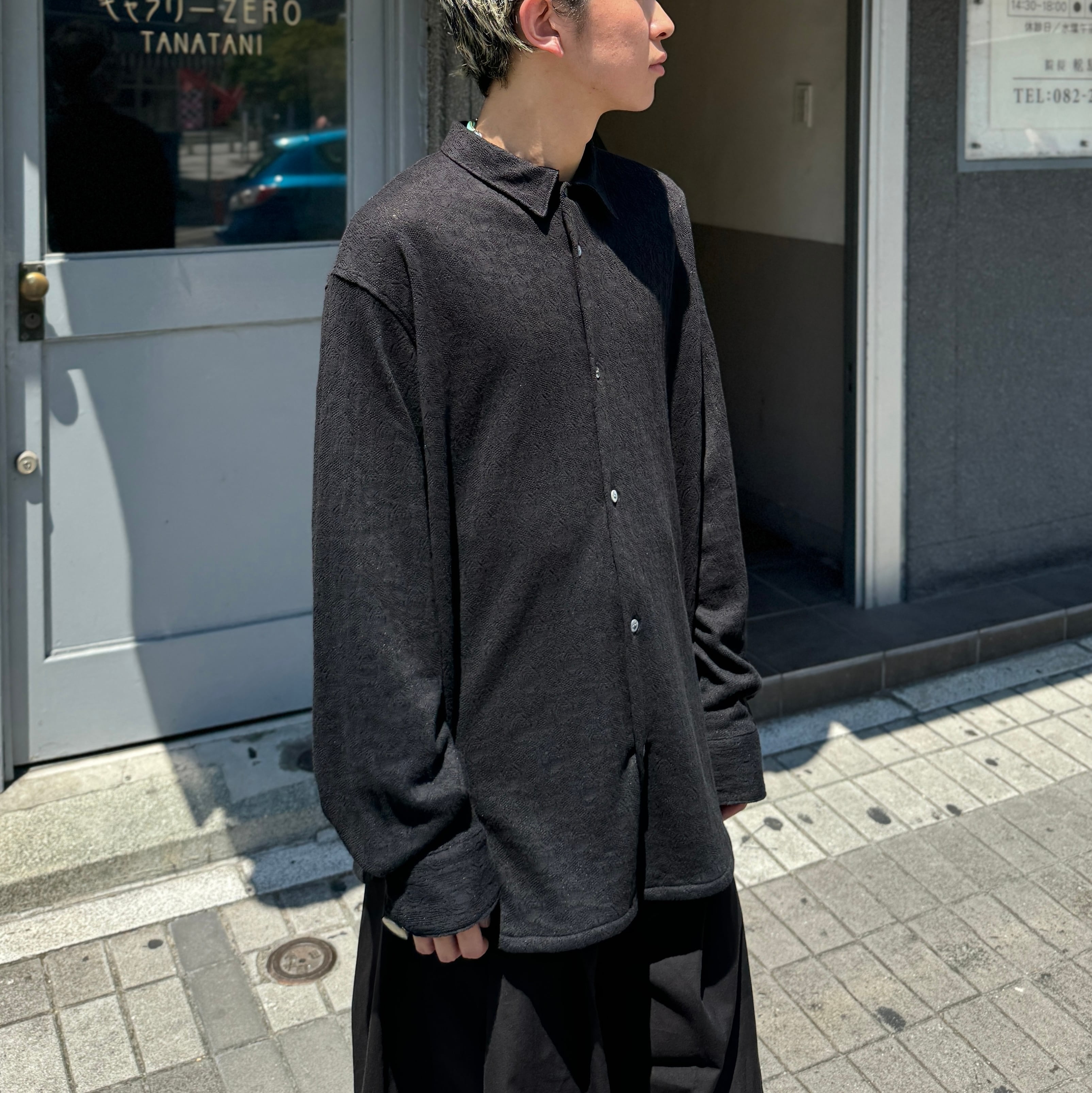 SHINYAKOZUKA / NOTHING SPECIAL SHIRT / BLACK | ふぁいん