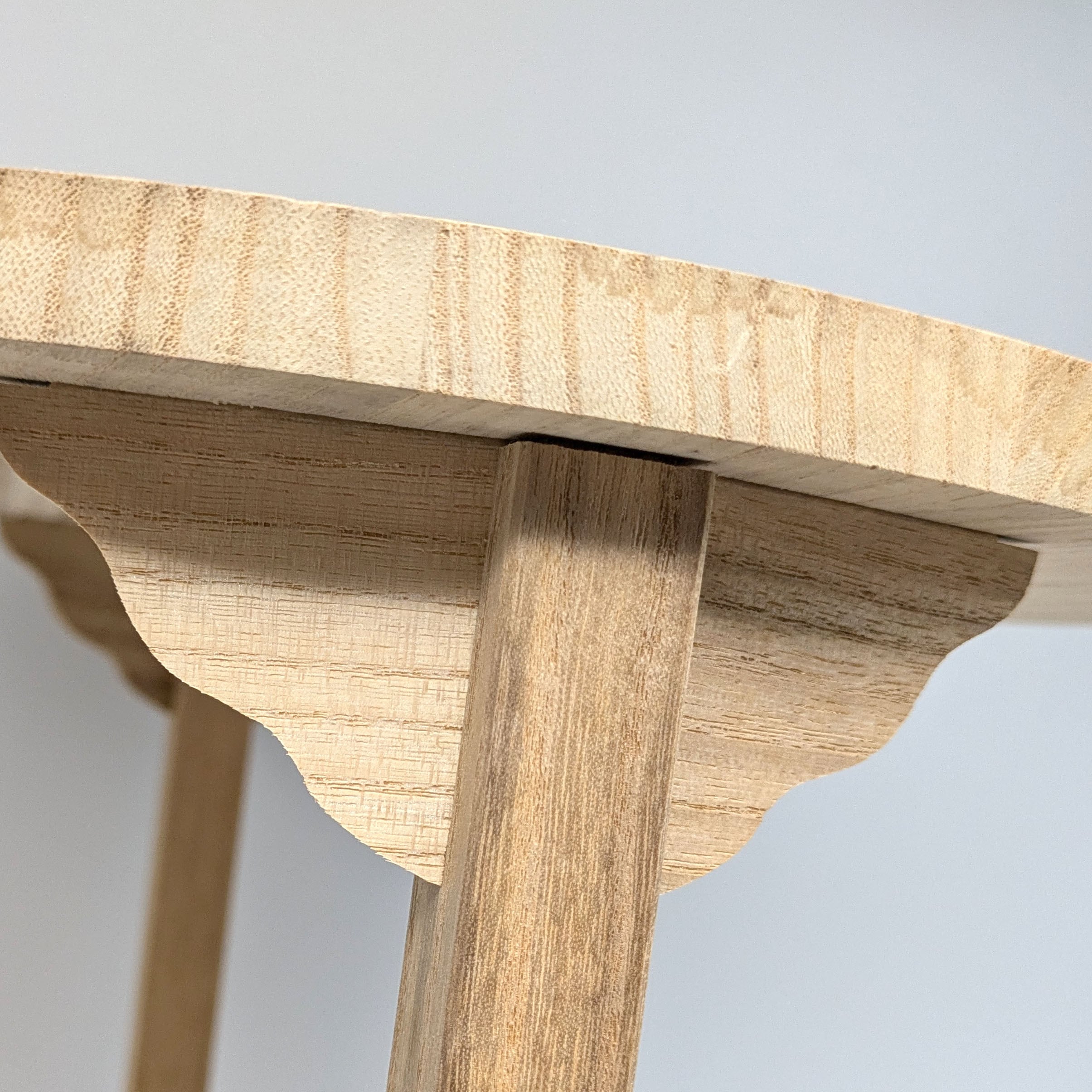 桐丸卓・木地・組立式・茶道具・No.240810-08・梱包サイズ100