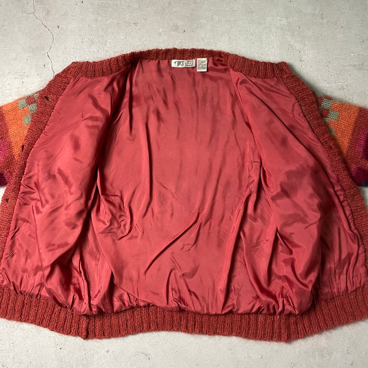 90年代 James River Traders モヘアニットカーディガン モヘア 