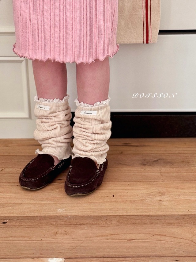 [即納]≪POISSON≫Rib Warmers 25