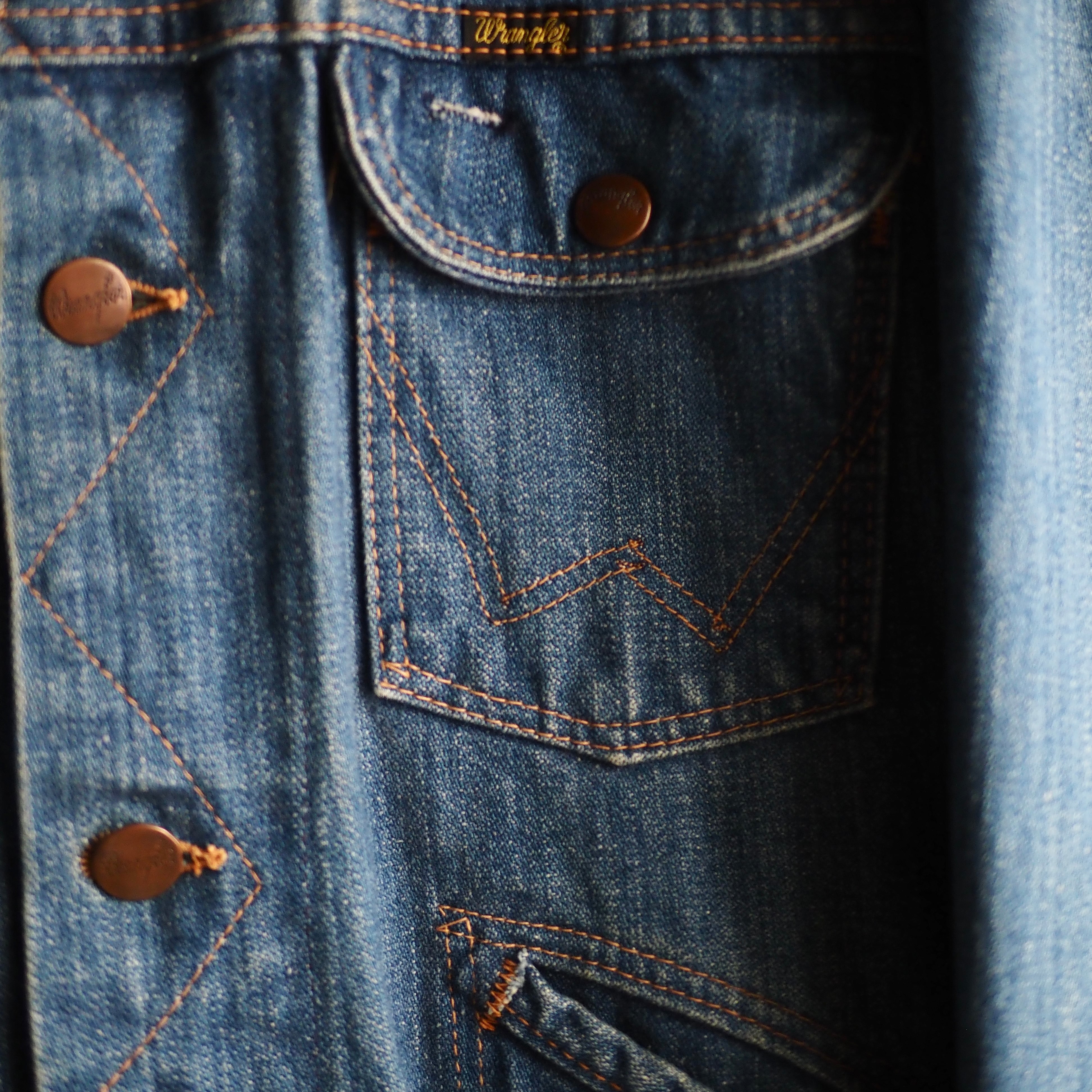 Oasis! 1970's Vintage Wrangler Denim Jacket ラングラー Oasis! 1970's Vintage Wrangler Denim Jacket ラングラー