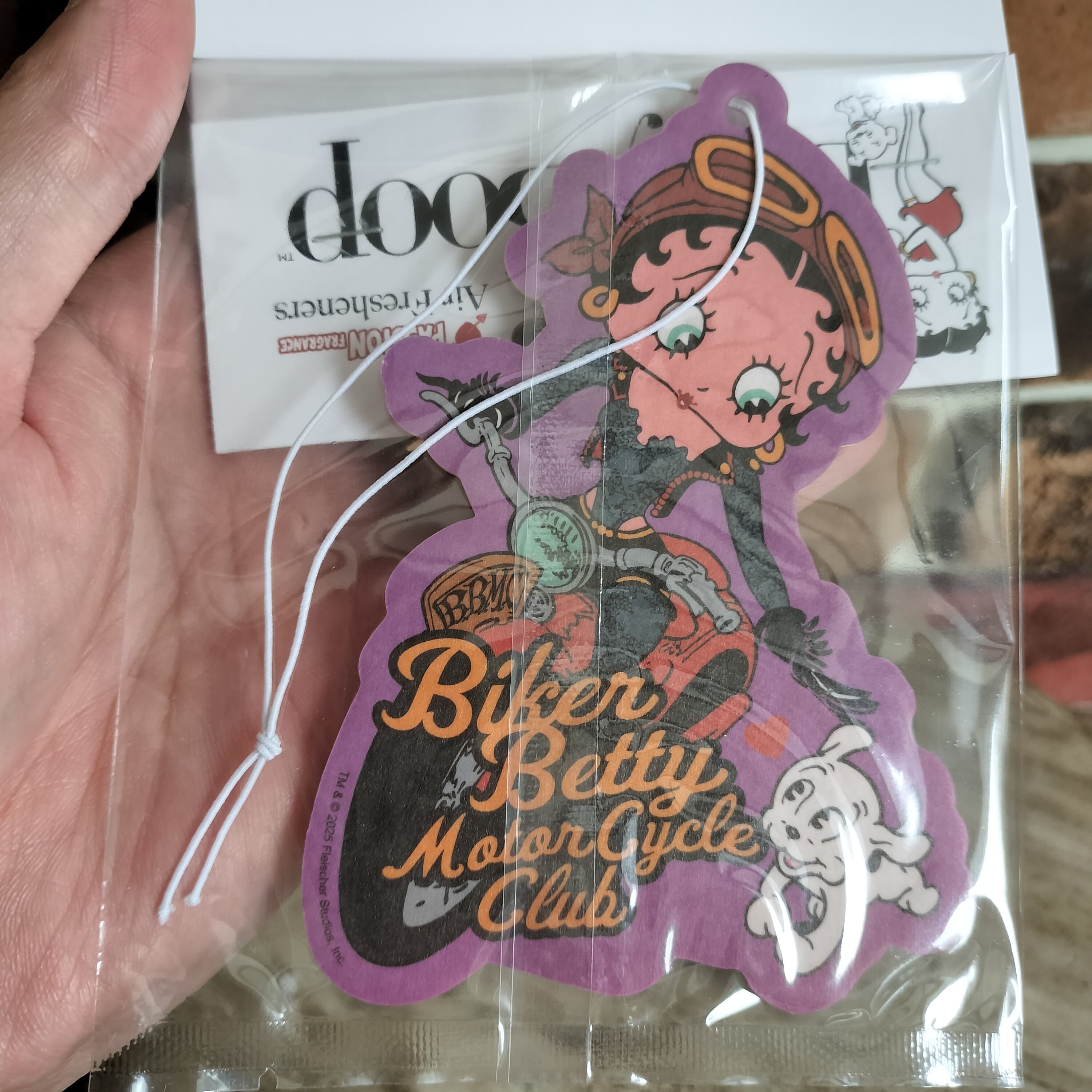 アメキャラ◇エアフレッシュナー/レBetty boop/ベティ◇アメリカン雑貨