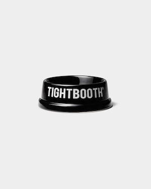 TIGHTBOOTH / POTTERY DOG BOWL / BLACK