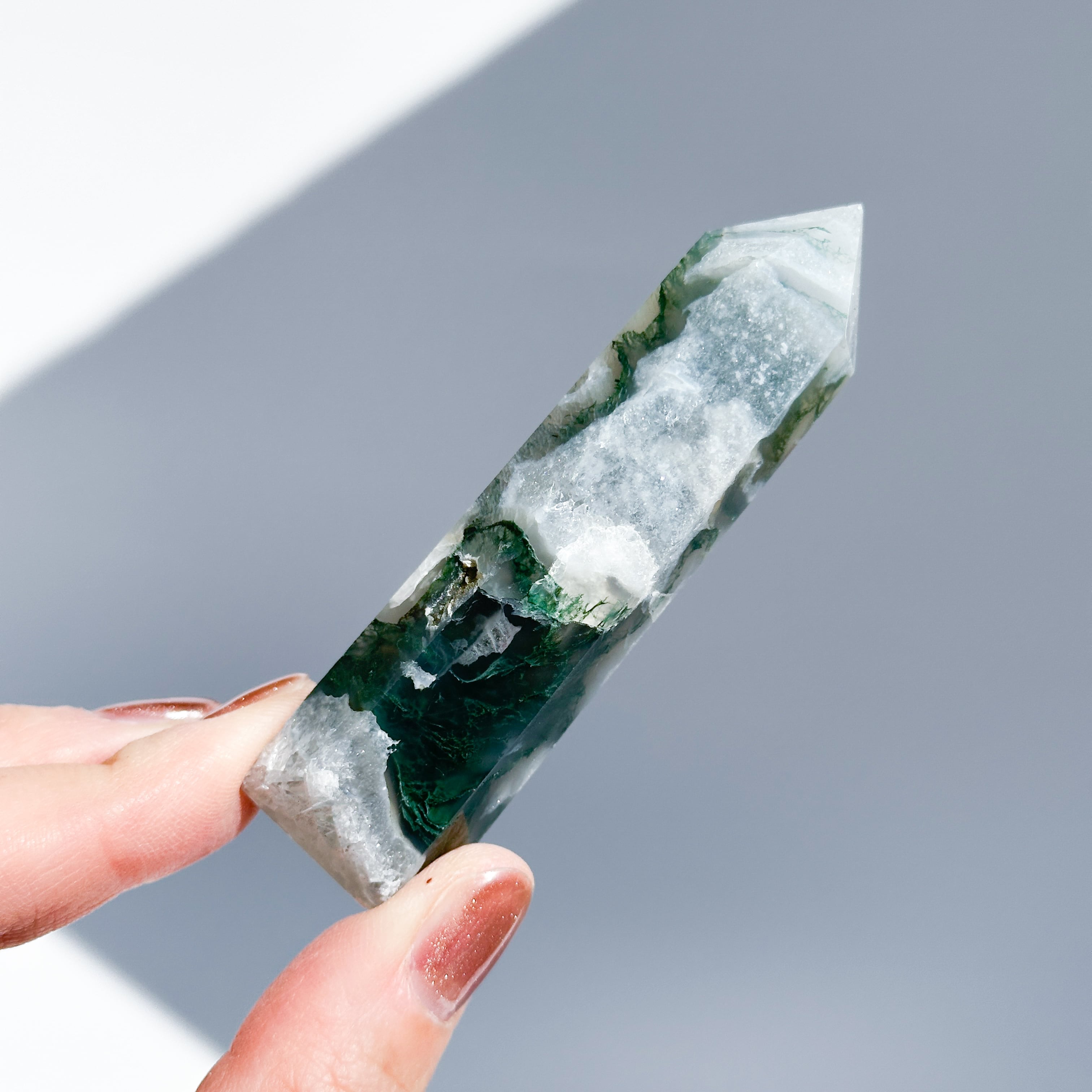 モスアゲート タワー92◇ Moss Agate ◇天然石・鉱物・パワーストーン