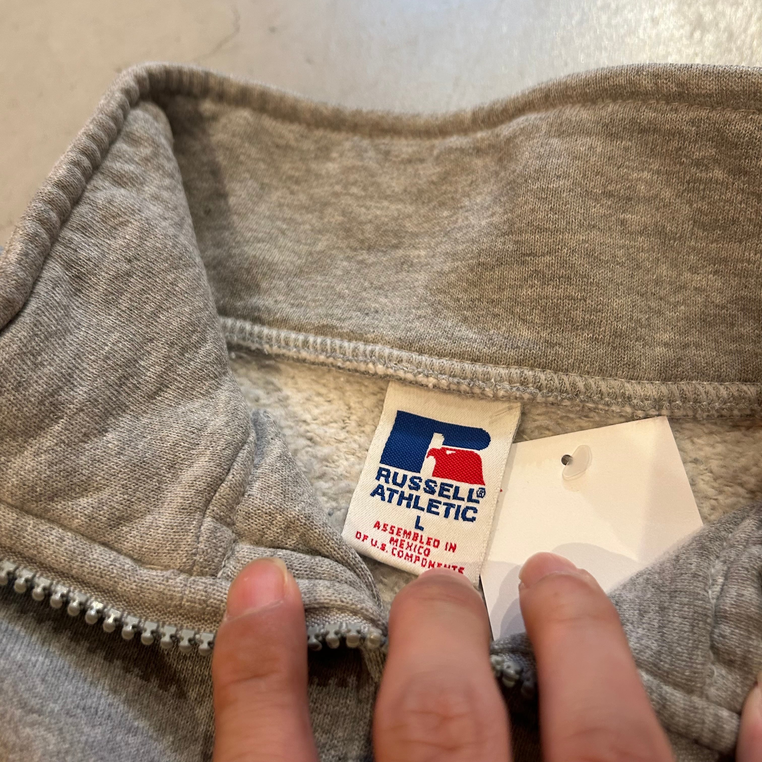 80s〜90s RUSSELL half zip P/O sweat【高円寺店】 | What