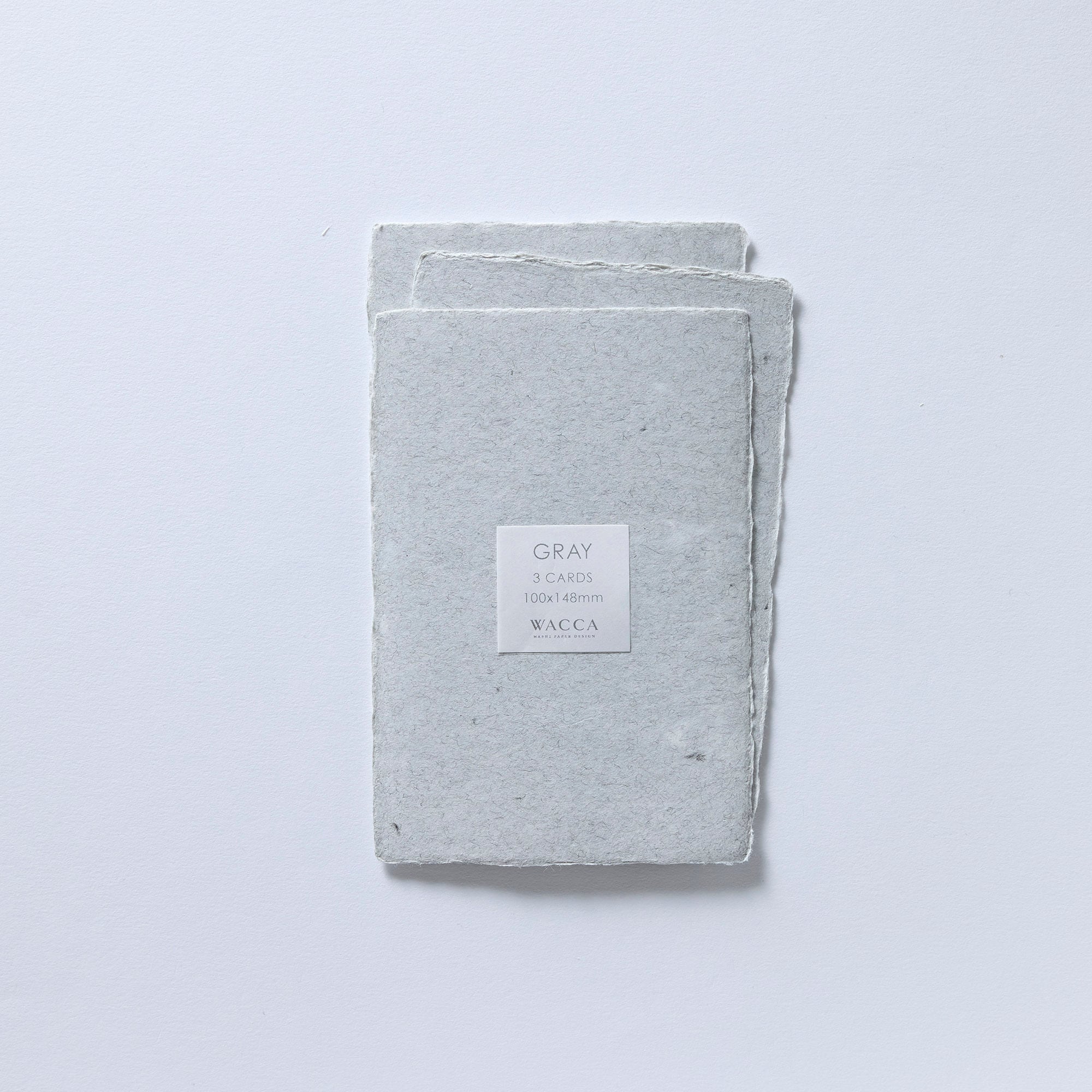 PO15 HEATHER GRAY（杢グレー）ポストカード 3枚入 | WACCA ONLINE SHOP