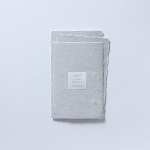 PO15 HEATHER GRAY（杢グレー）ポストカード 3枚入