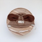 PUPPY HAZELNUT｜タイプ：Bonnet / ツバ：Straight / 耳：Alpaca