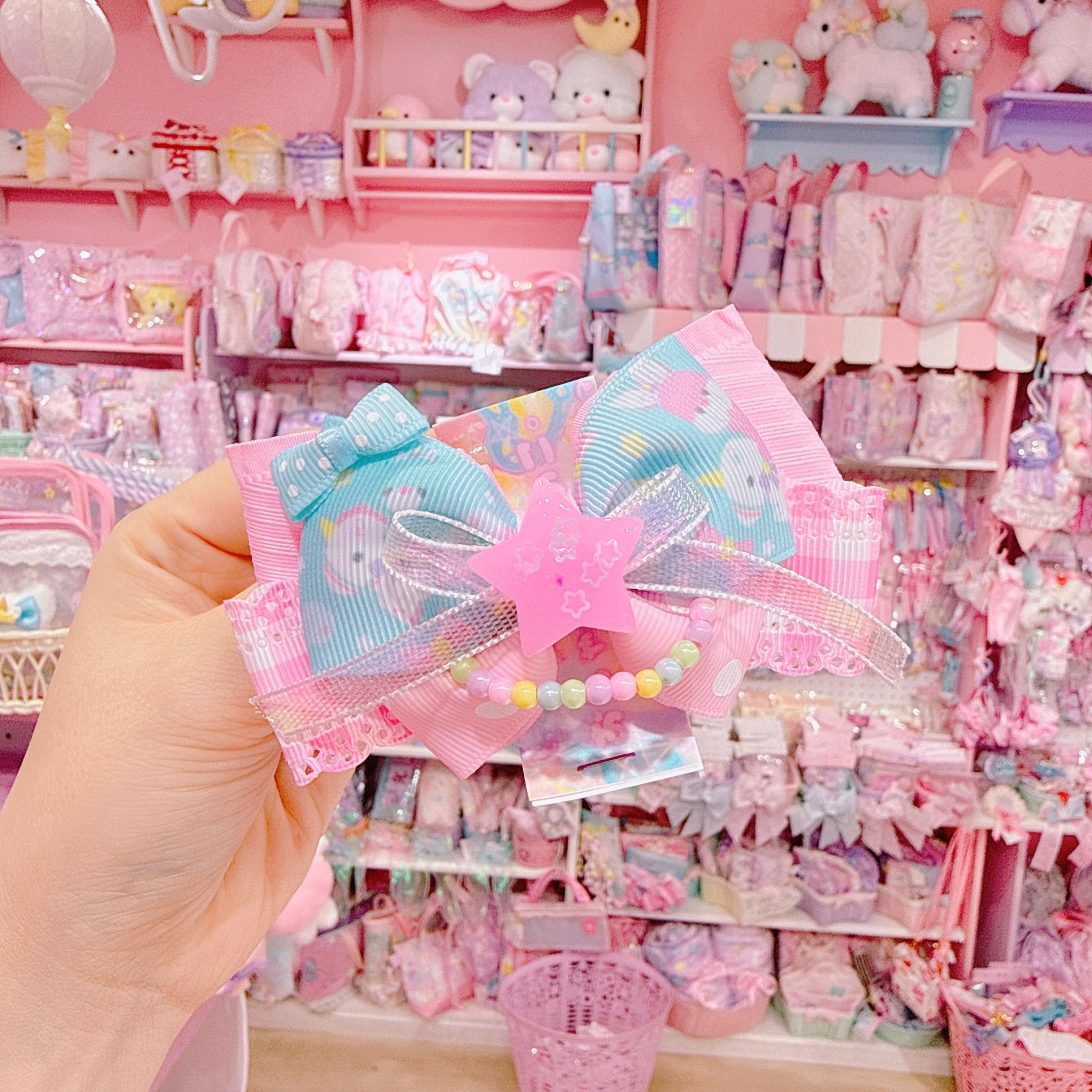 【P6】11-15スターヘアクリップ