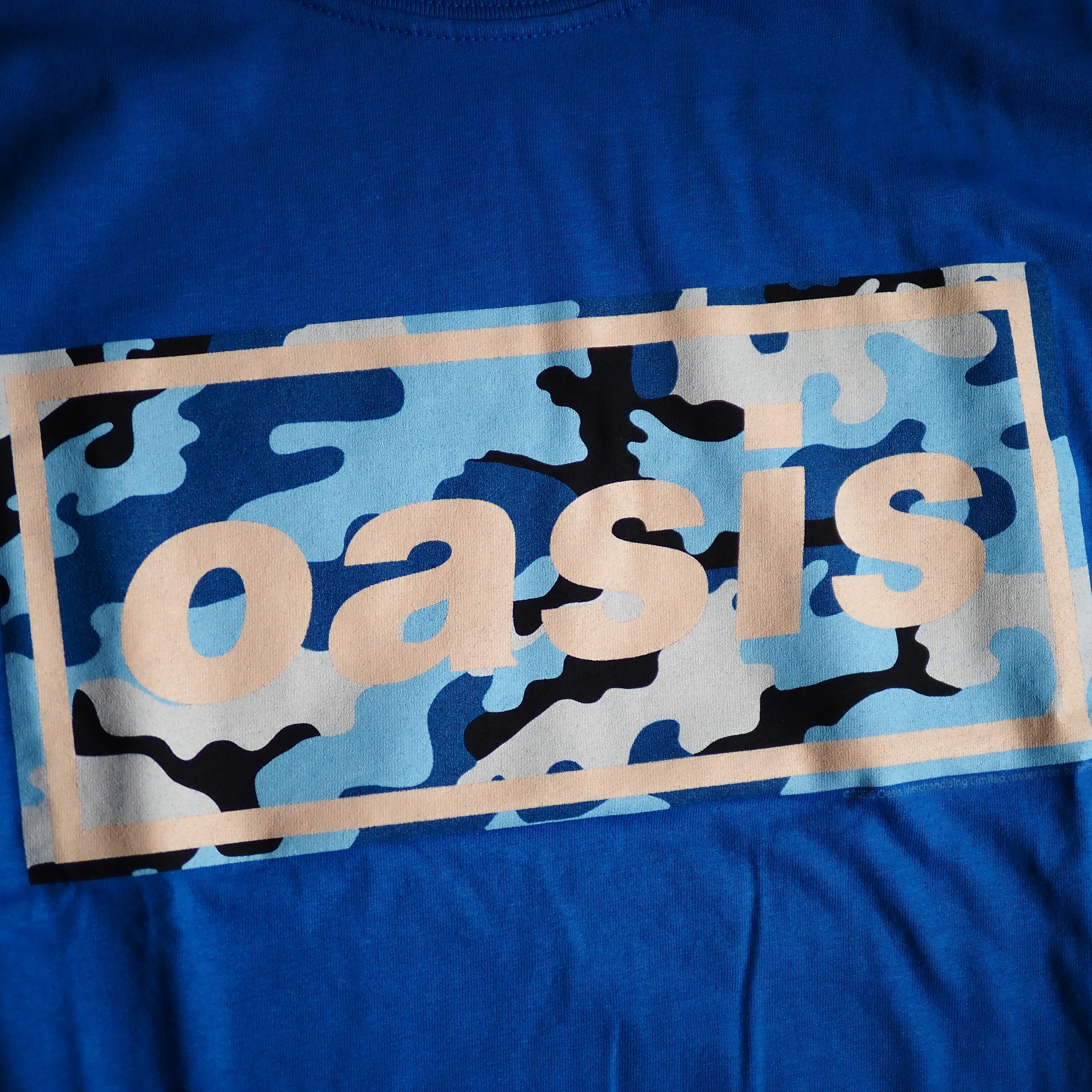 【オフィシャル】 oasis ボックスロゴ  Tシャツ オアシス